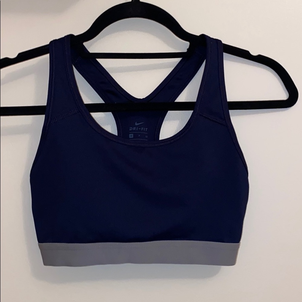 Navy Blue Small Nike Sports Bra